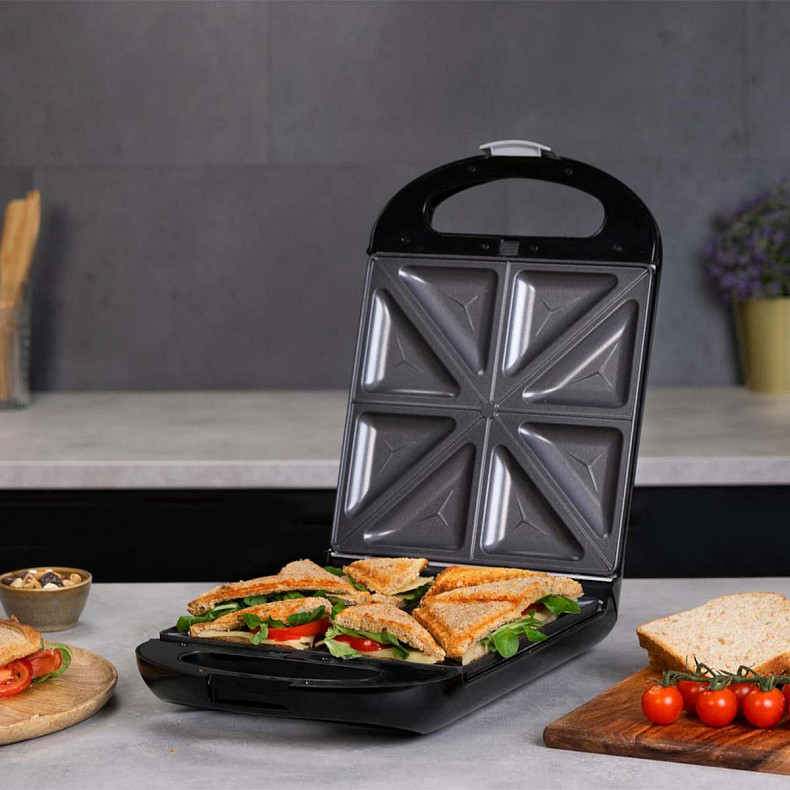 фото Мультимейкер (Бутербродниця-Вафельниця-Гриль) Cecotec Rock’nToast Family 3in1 (CCTC-03112)